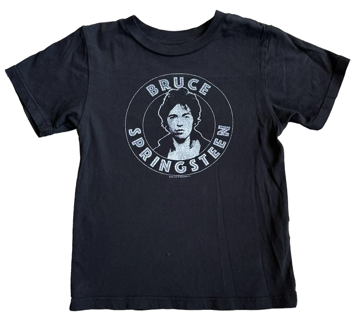 Bruce Edge of Town Washed Black Tee