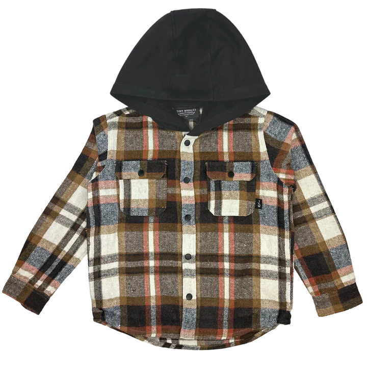 Coastline Hooded Flannel