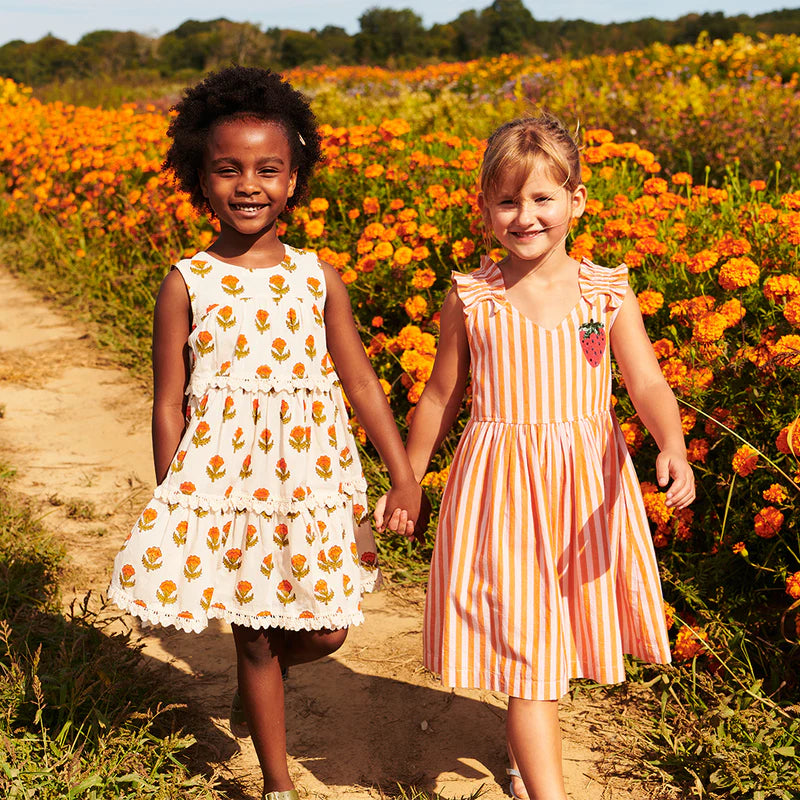 Orange Bud Daphhne Dress