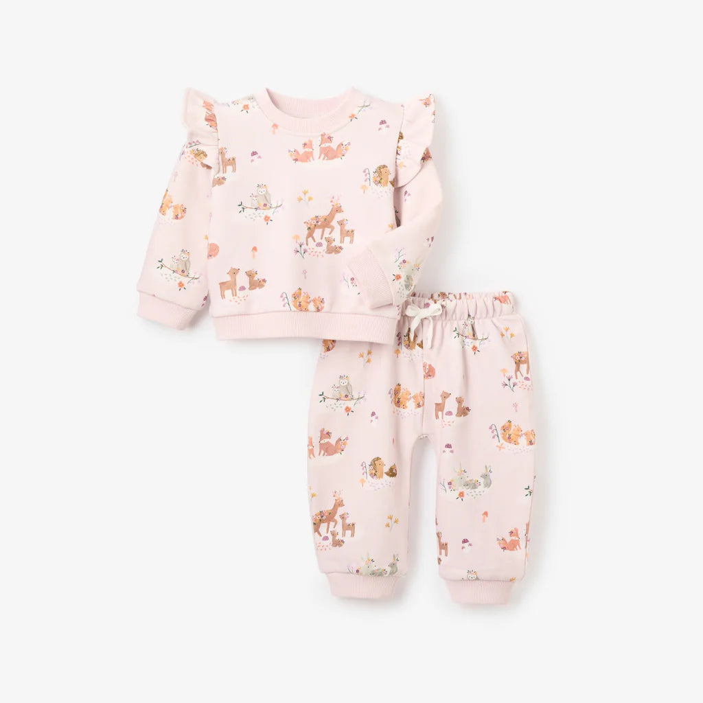 Forest Family Organic Fleece Jogger Set