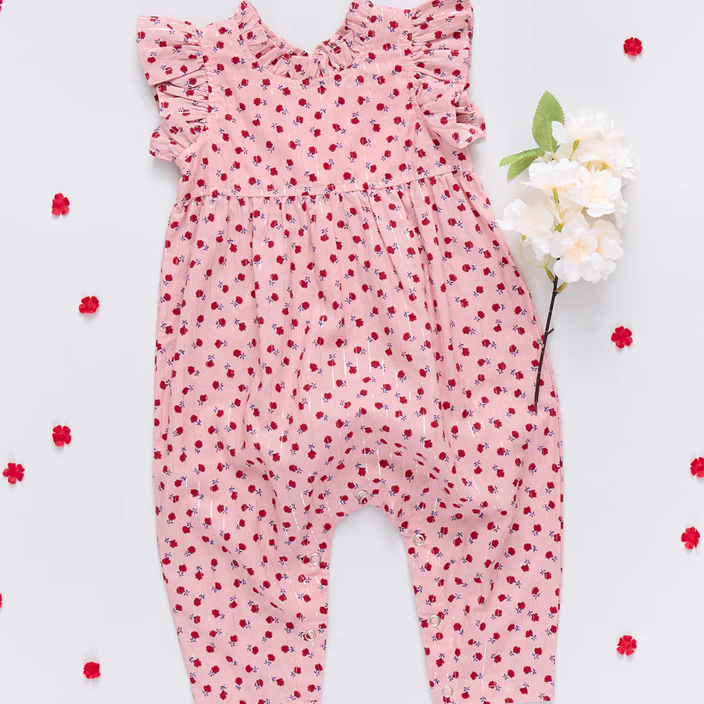 Pink Tiny Roses Jennifer Jumper