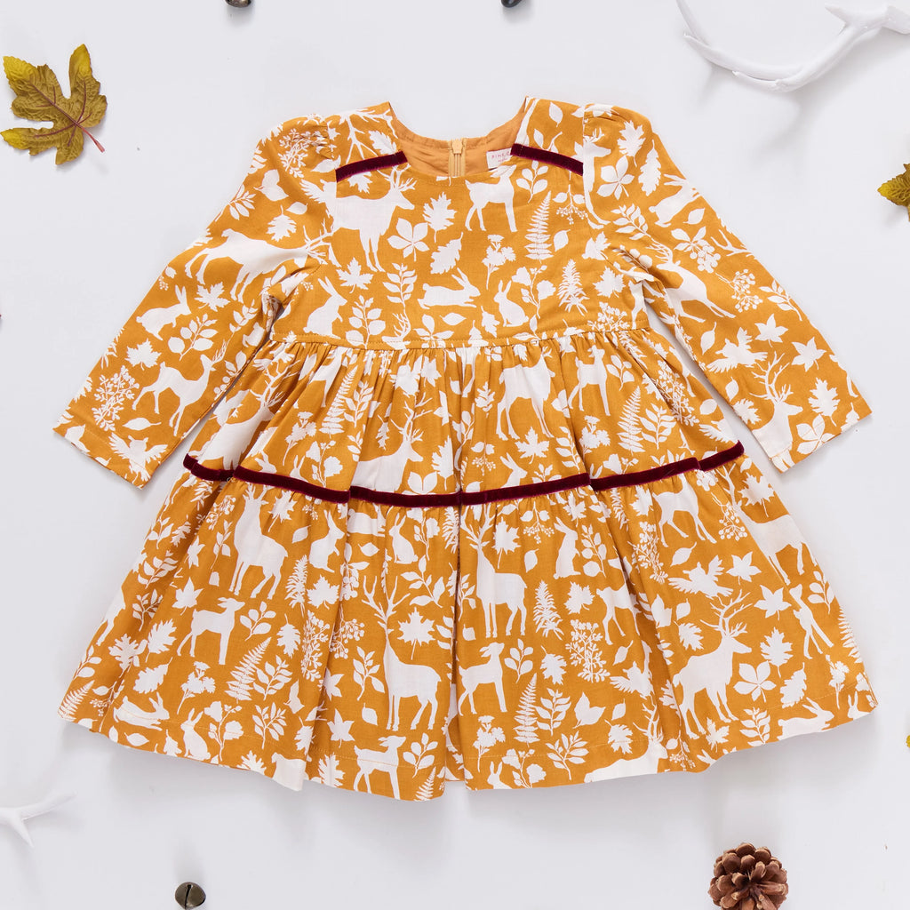 Girls Harvest Botanical Lennon Dress