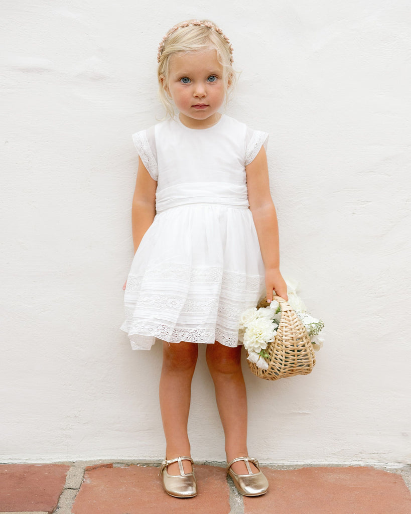 Dahlia White Dress