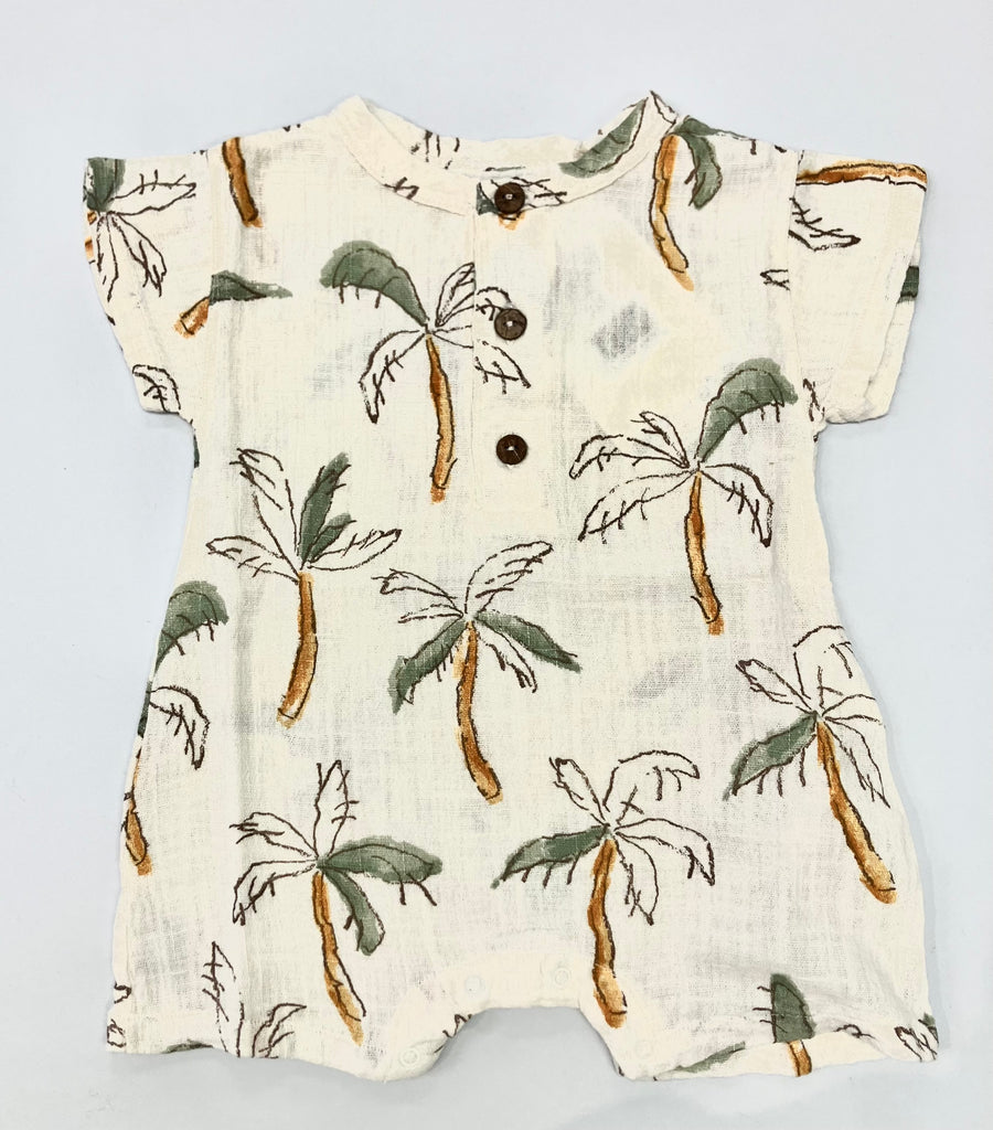 Palm Tree Romper