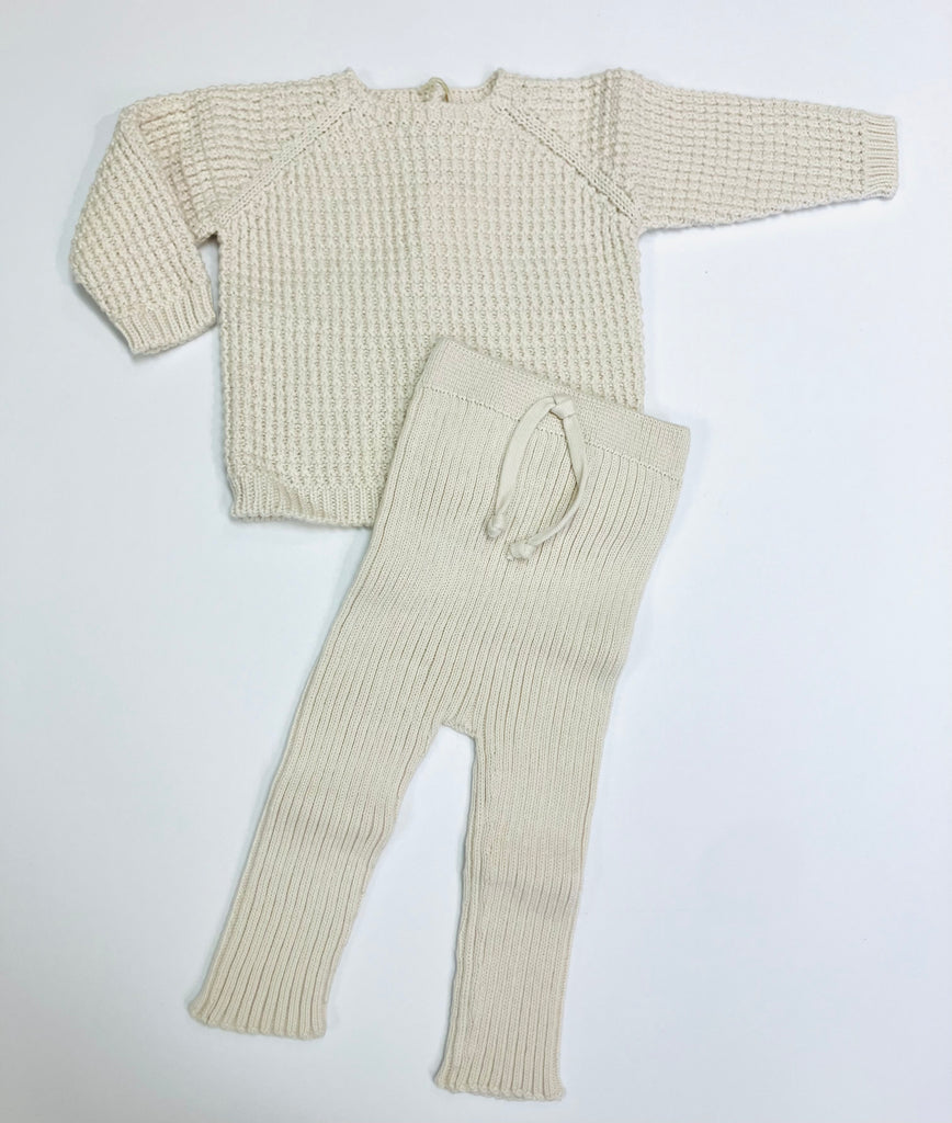 Miley Knit Set / Cream