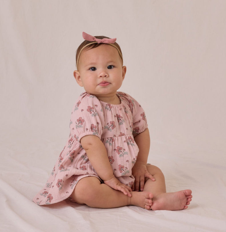 Bella Dress Bubblegum Vintage Floral