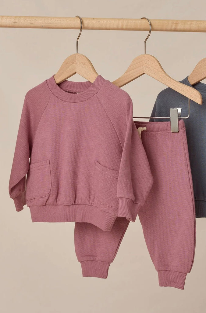 Mulberry Sweatshirt & Sweatpants Set