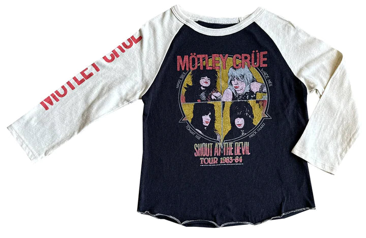 Motley Crue Raglan Tee – Charlotte West Baby