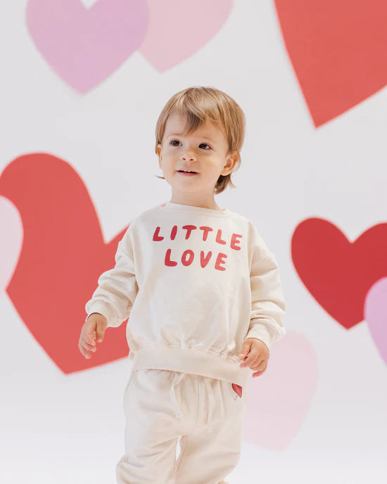 Little Love / Cupid Fleece Sweat Set