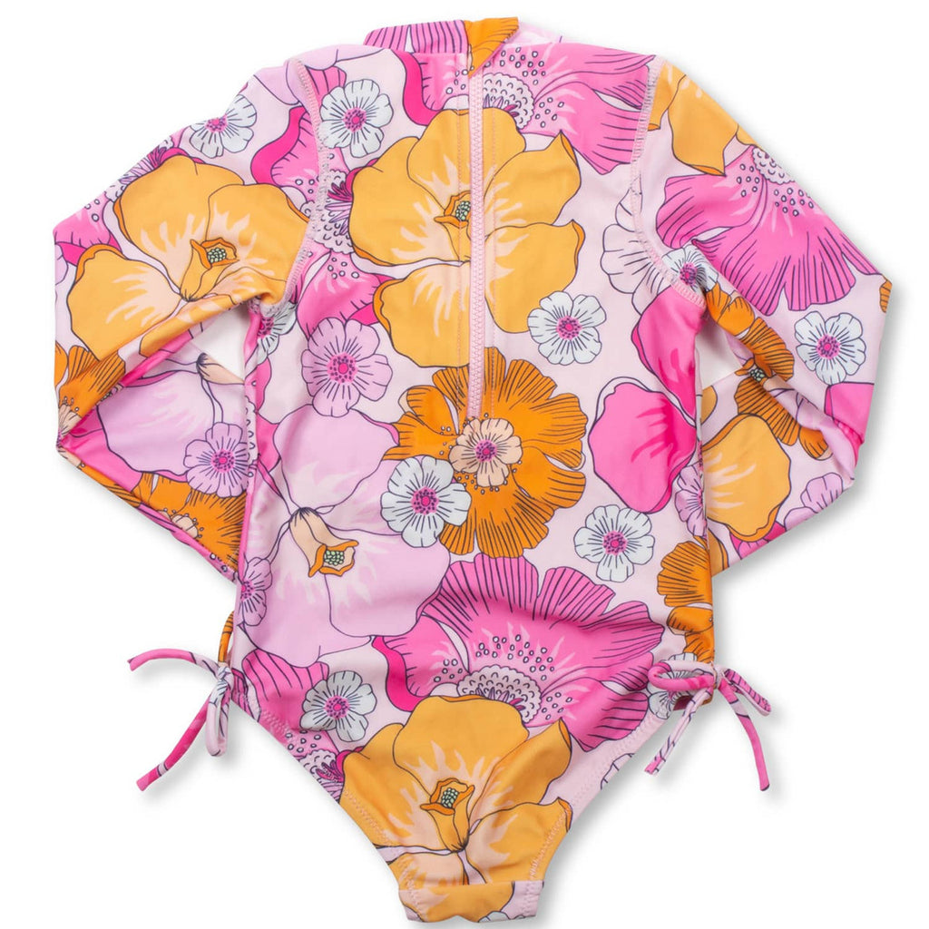 Blooming Hibiscus One Piece Swim Suit