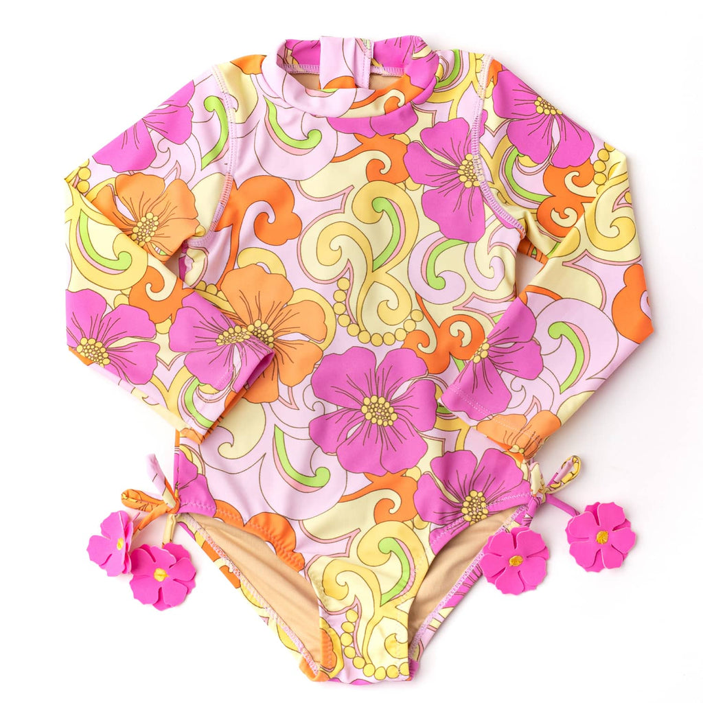 Groovey Bloom LS One Piece