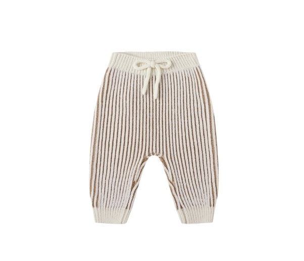 Gold Stripe Sweater Set