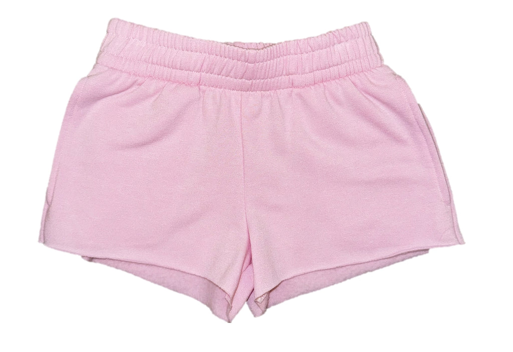 Powder Pink Soft Cloud Short Set