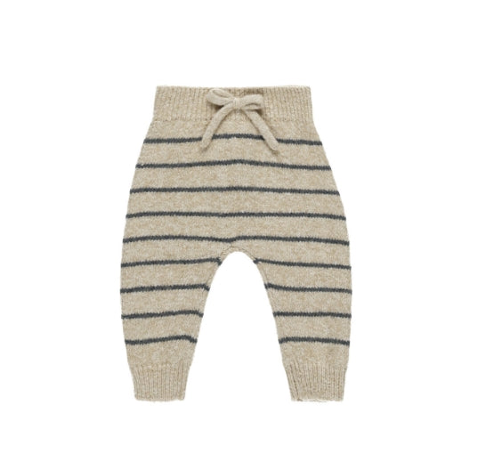 Ace Knit Sweater Set/ Indigo Stripe