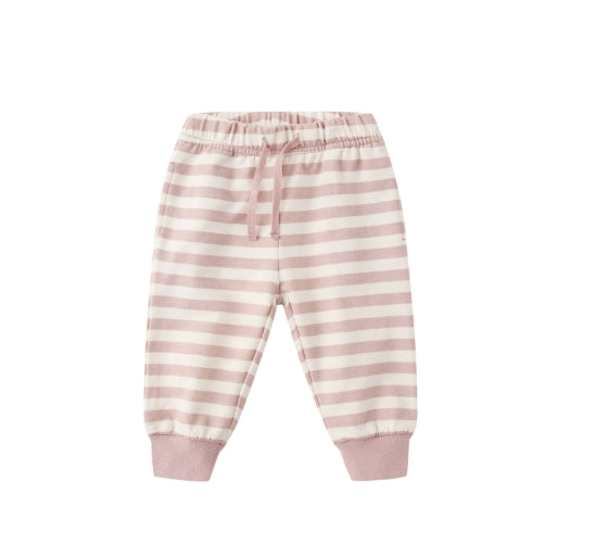 RELAXED SWEATSHIRT || PINK STRIPE