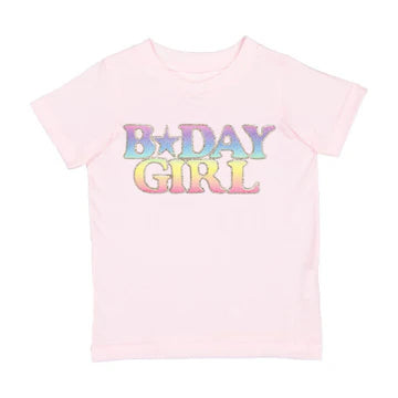 Pastel Rainbow BD Girl Tee