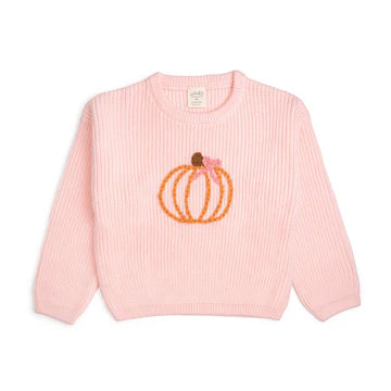 Coquette Pumpkin Knit  Sweater