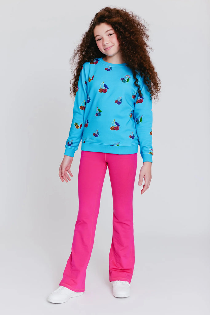 Cherries on Curacao Crew Pullover