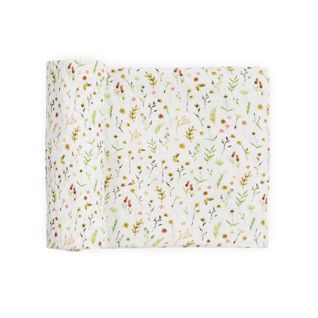 Floral Fields Muslin Swaddle