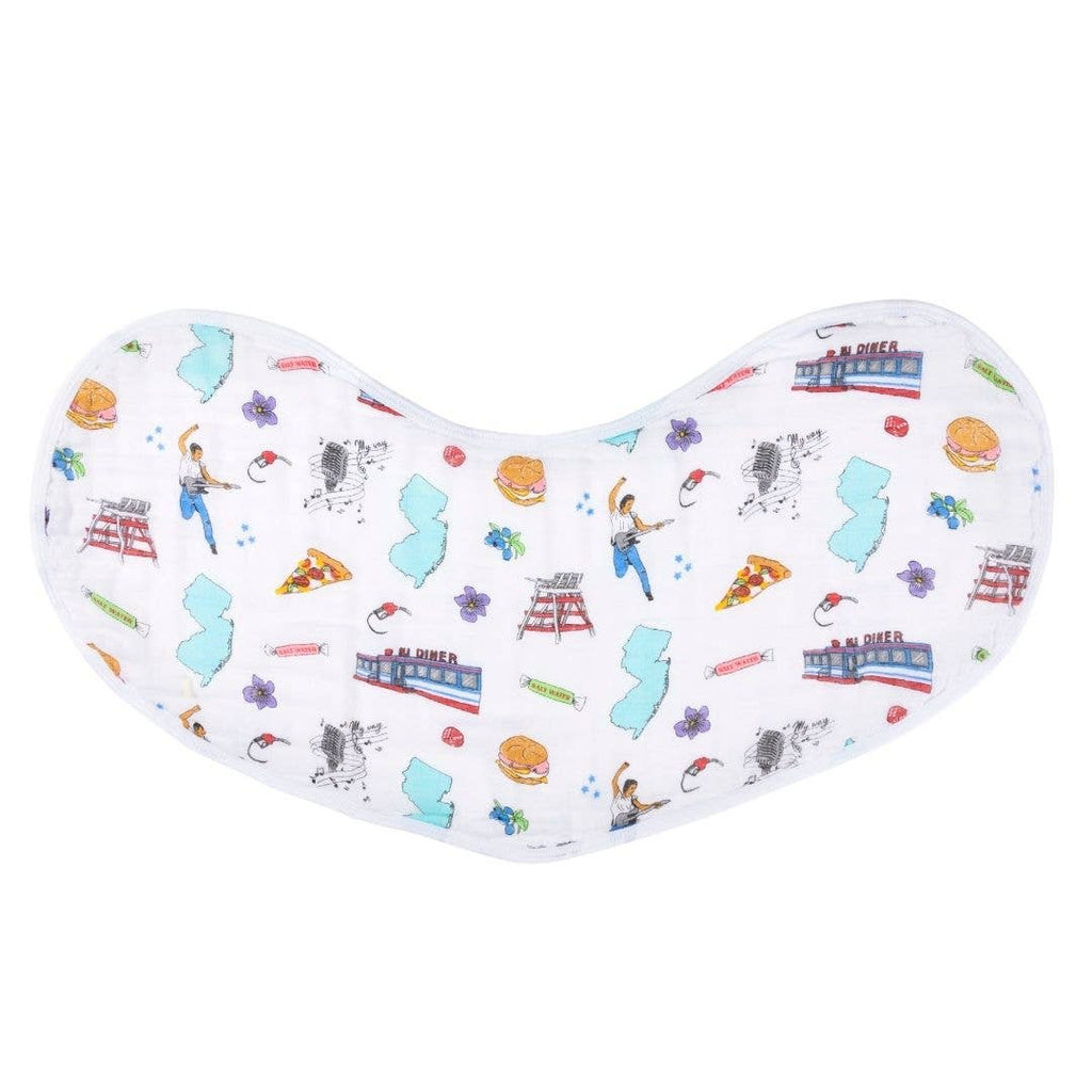 New Jersey Baby Burp and Bib (Unisex)