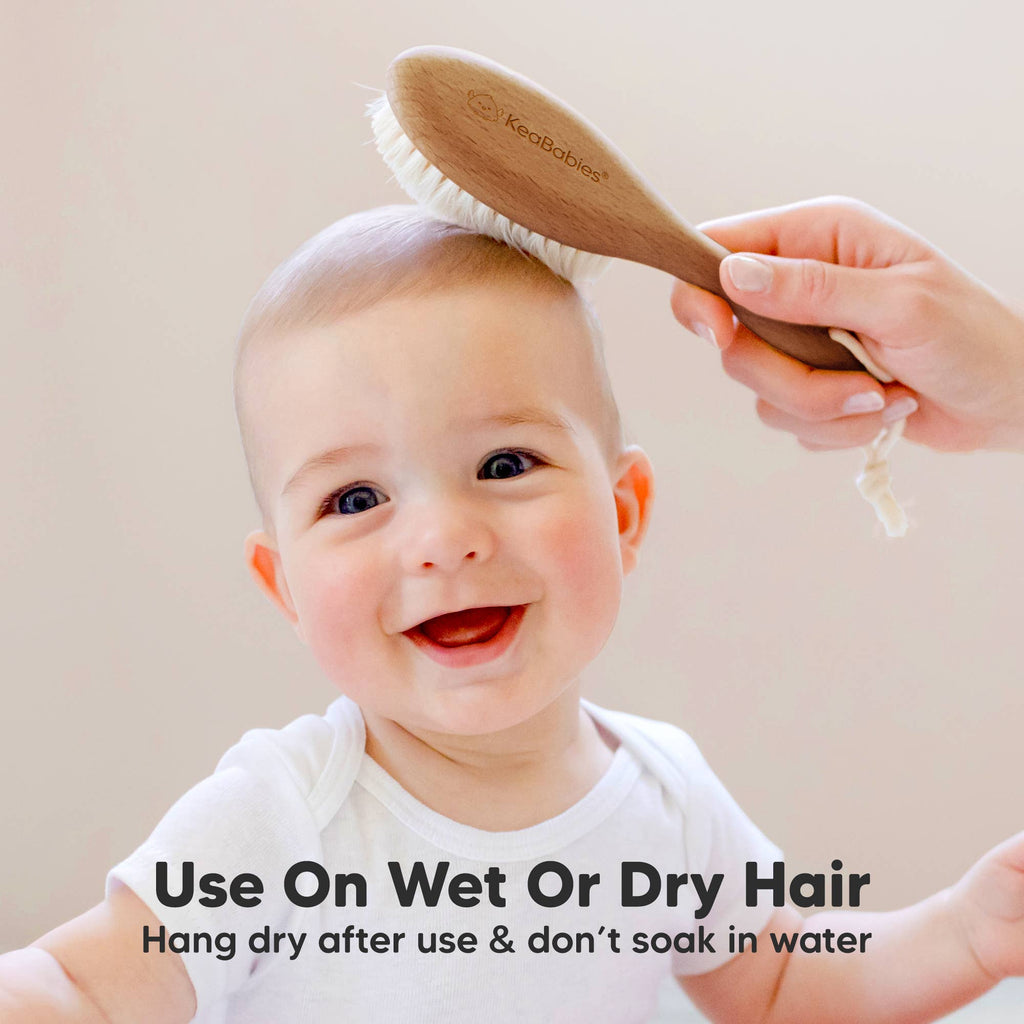 KeaBabies Baby Hair Brush