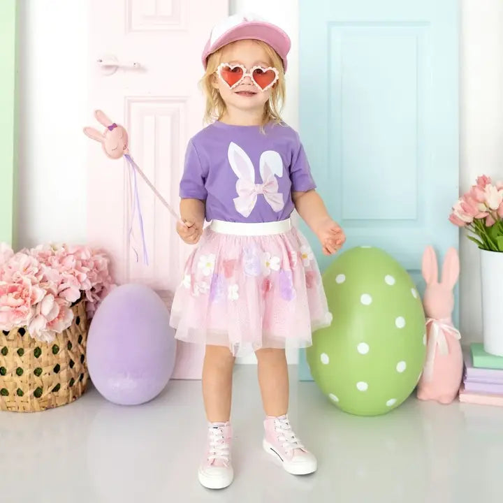 Bunny Bow Sequin Easter Tutu