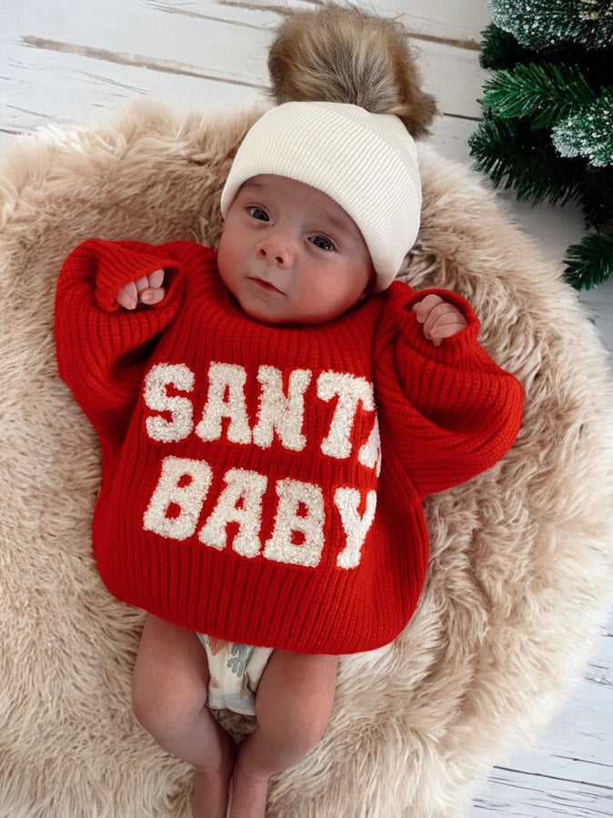 Santa Baby Knit Sweater