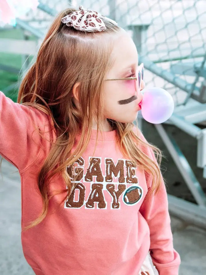 Dusty Rose Game Day Sweatshirt