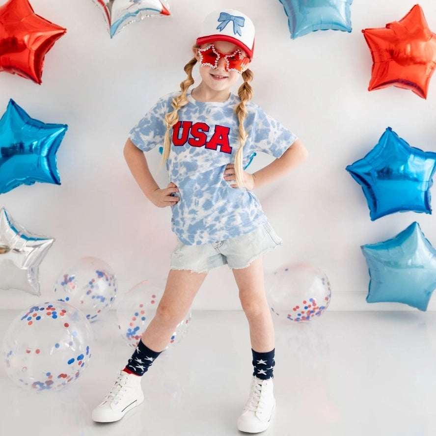 USA Sky Tie Dye T-Shirt