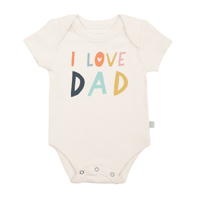 I Love Dad Baby Onesie