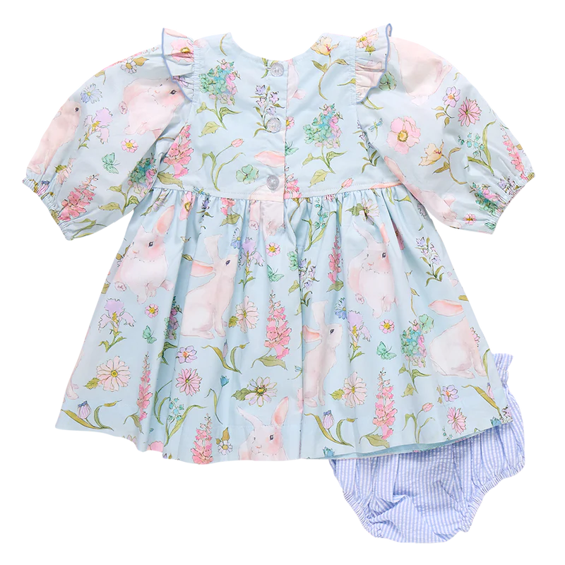 Baby Botanical Bunnies Dress Set