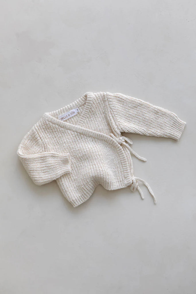 Cotton Knit Kimono Top & Pant Set