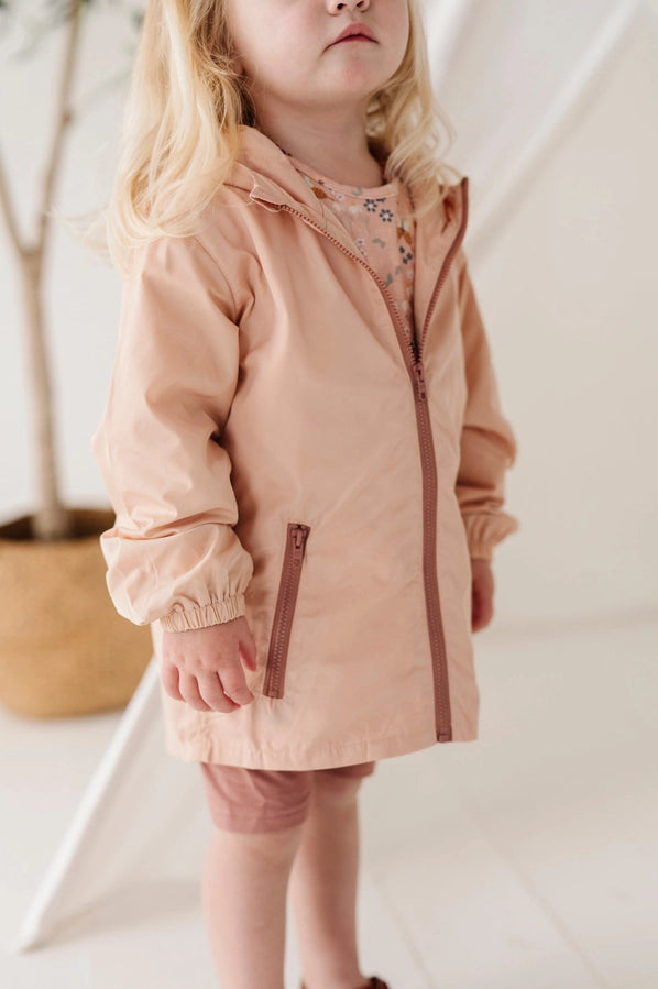 Kids Rain Jacket/Blush