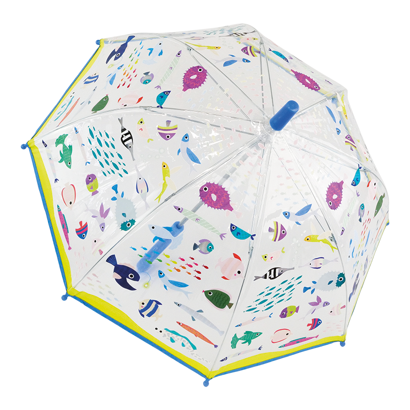Ocean Transparent Colour Changing Umbrella