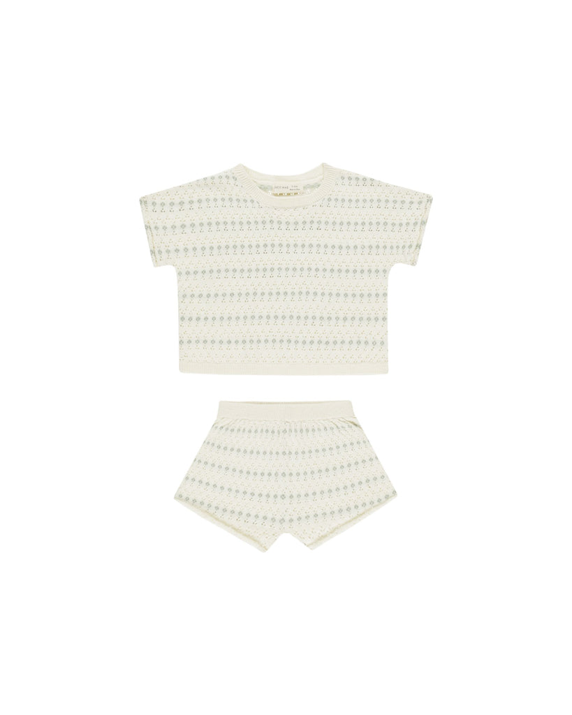 Ivory Relaxed Summer Knit Set