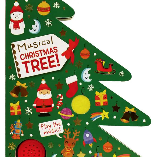 Musical Christmas Tree Book