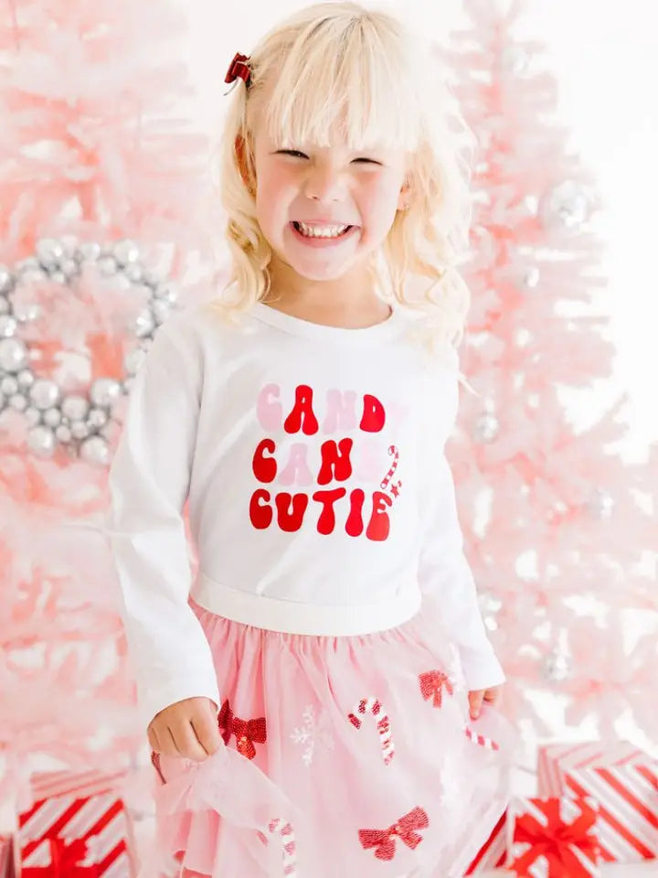 Candy Cane Sequin Christmas tutu