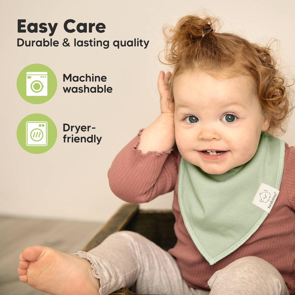 8-pack Baby Bandana Bibs