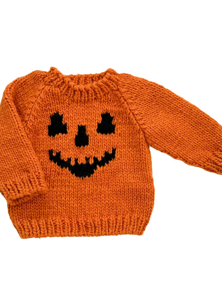 Jack O lantern Sweater Charlotte West Baby