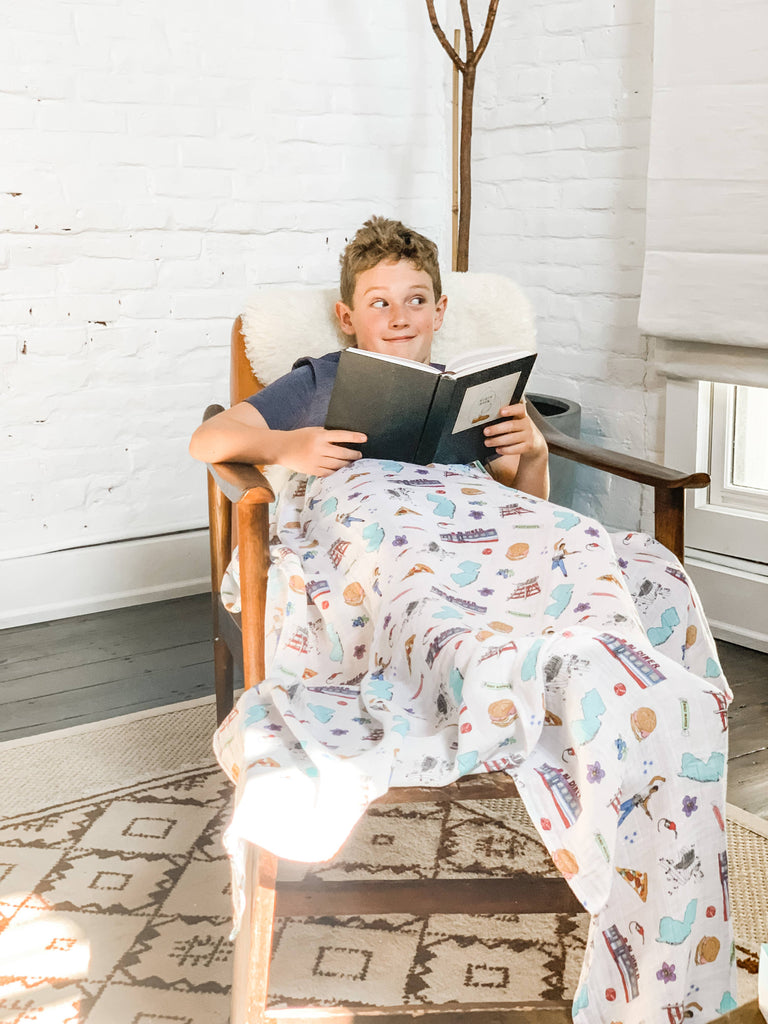 New Jersey Baby Swaddle Blanket (Unisex)