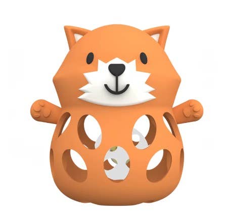 Silicone 3D Funny Fox/Bear Silicone Teeether