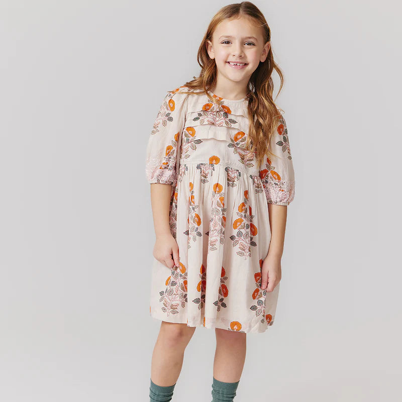 Cloud Bouquet Floral Evelyn Dress