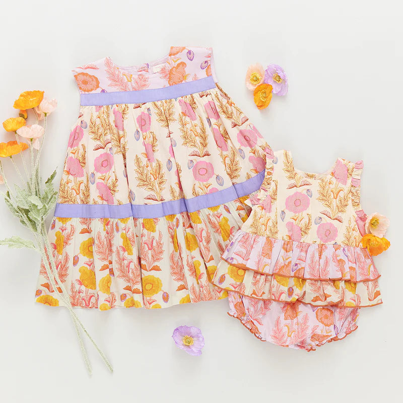 Krista Dress / Glided Floral Mix
