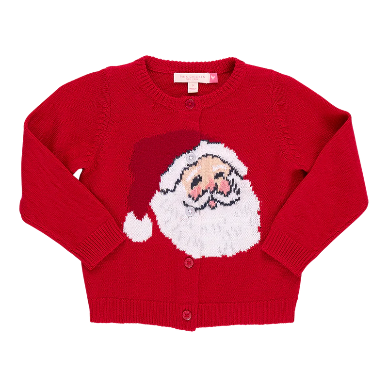 Maude Red Santa Sweater