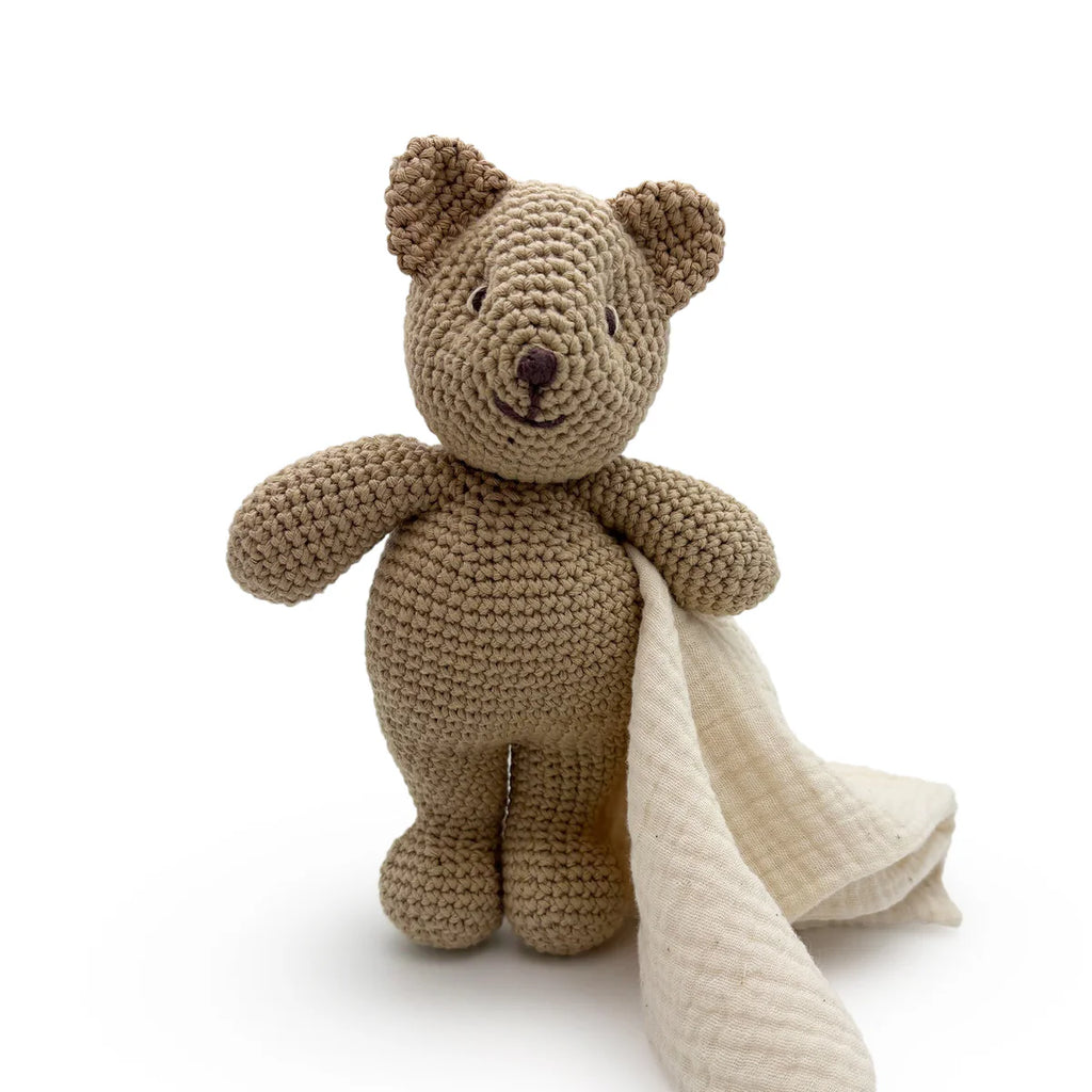 Teddy Bear Soft Toy 100% organic cotton