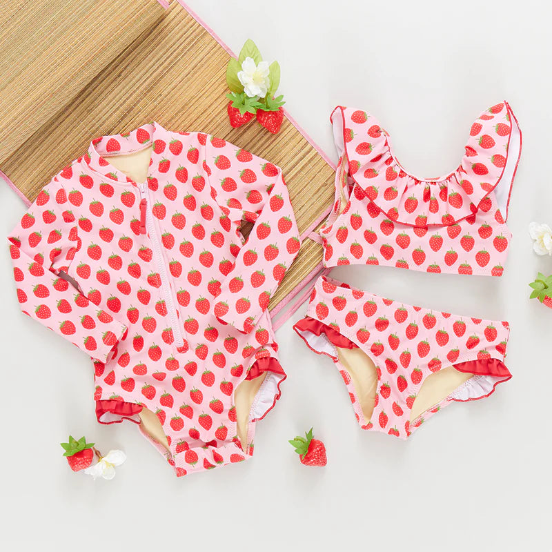 Girls Ariel Strawberries Bikini
