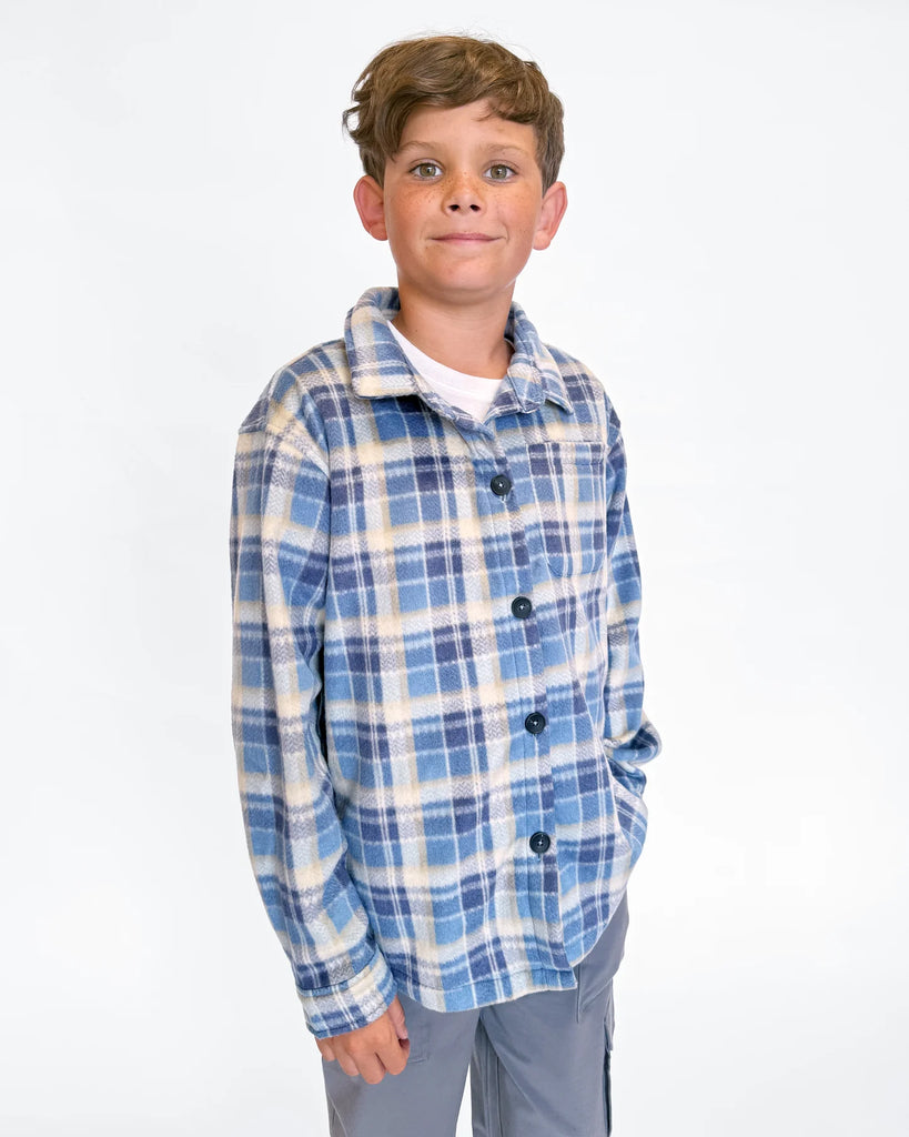 Alpine Crown Blue Cozy Shirt