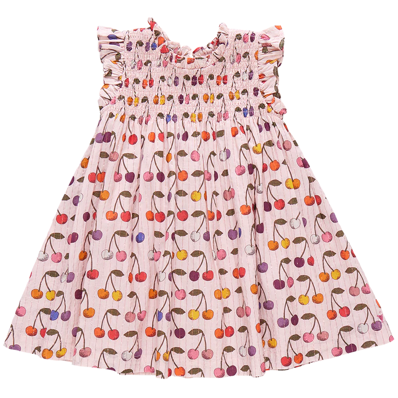 Pink Cloud Cherry Dress