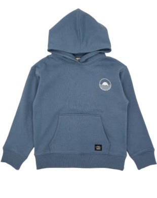 Slate Blue Fleece Hoodie