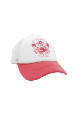 Coral Mermaid Vibes Trucker Hat